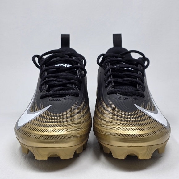 Nike Vapor Speed 3 Black Gold Football Cleats FB3303-003 Mens Size 8 New main image 5